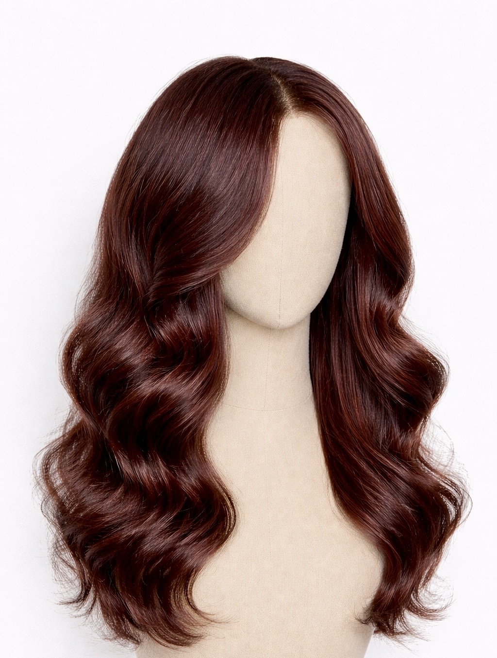 Velvet Body, front view, luxury made-to-order wig
